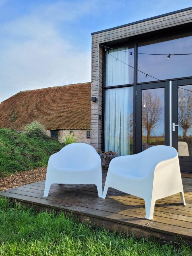 Tiny House Lantliv Oostkapelle, Bij De Boer Βίλα Εξωτερικό φωτογραφία